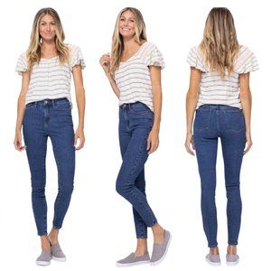 Judy Blue Hi Rise Stone Wash Skinny Jeans